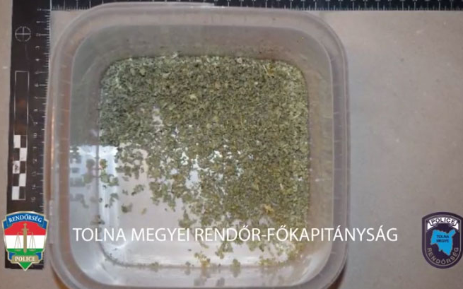 Elfogtak egy drogdílert Tolnán
